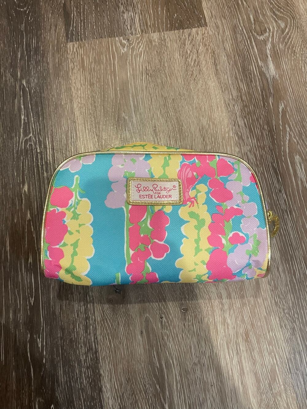lily palitzer multicolor make up bag